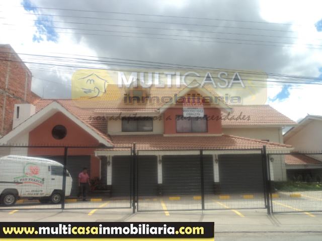 Casa Comercial en Venta a crédito sector Misicata Cuenca - Ecuador