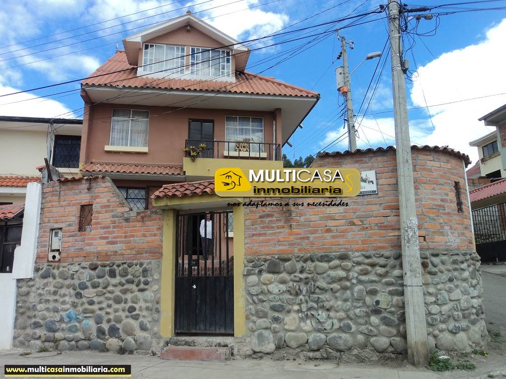 Venta de Casa Comercial a crédito sector Las Orquídeas Cuenca - Ecuador