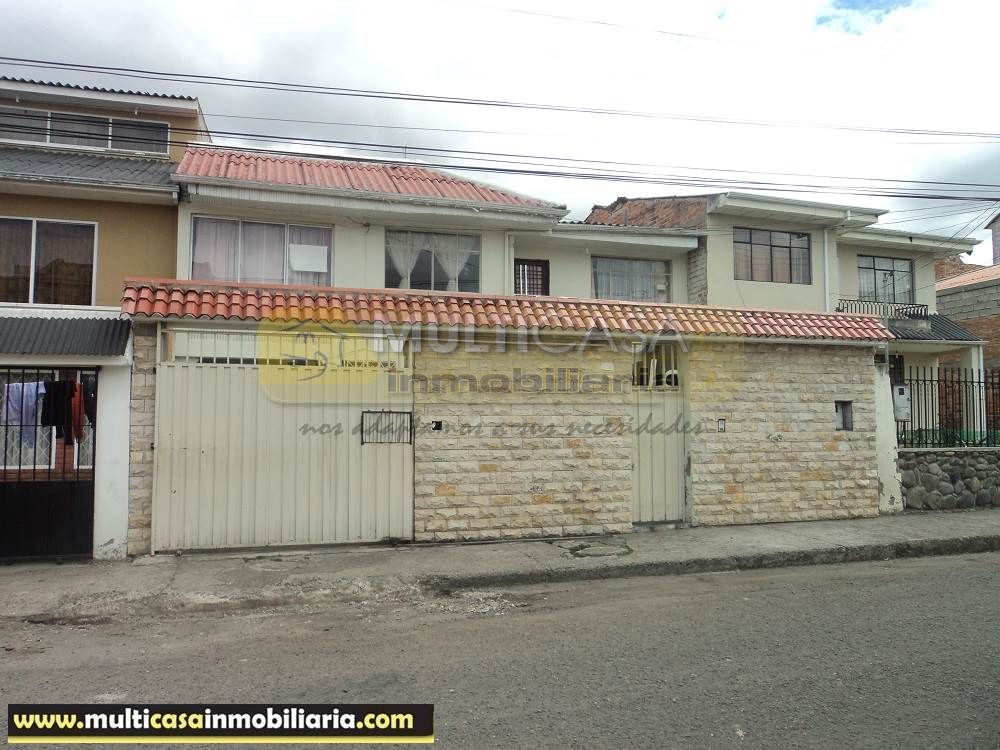 Venta de Casa Amplia a crédito sector Totoracocha Cuenca - Ecuador