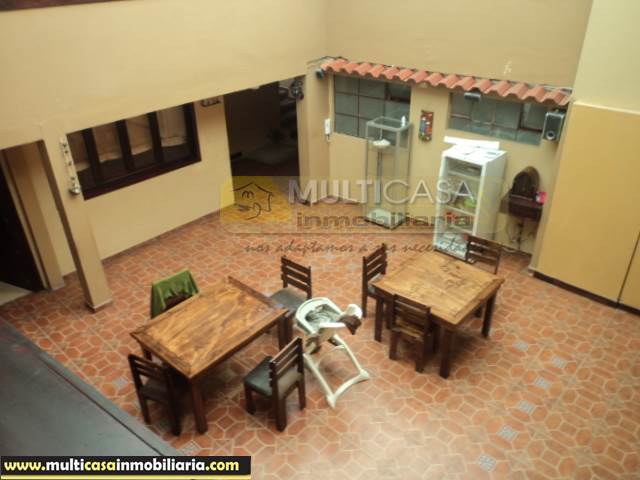 Casa Comercial en Venta a Crédito con 10 Mini Suite sector Banco Central Cuenca-Ecuador