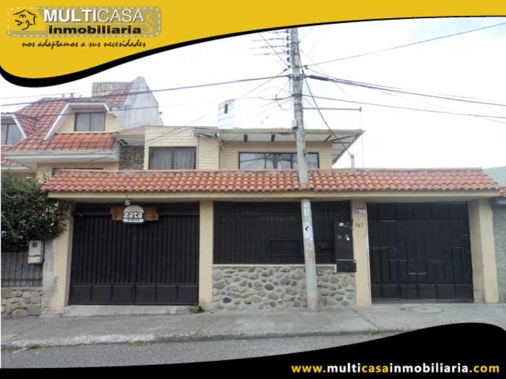 Casa comercial en Venta a Crédito Sector Remigio Crespo Cuenca-Ecuador