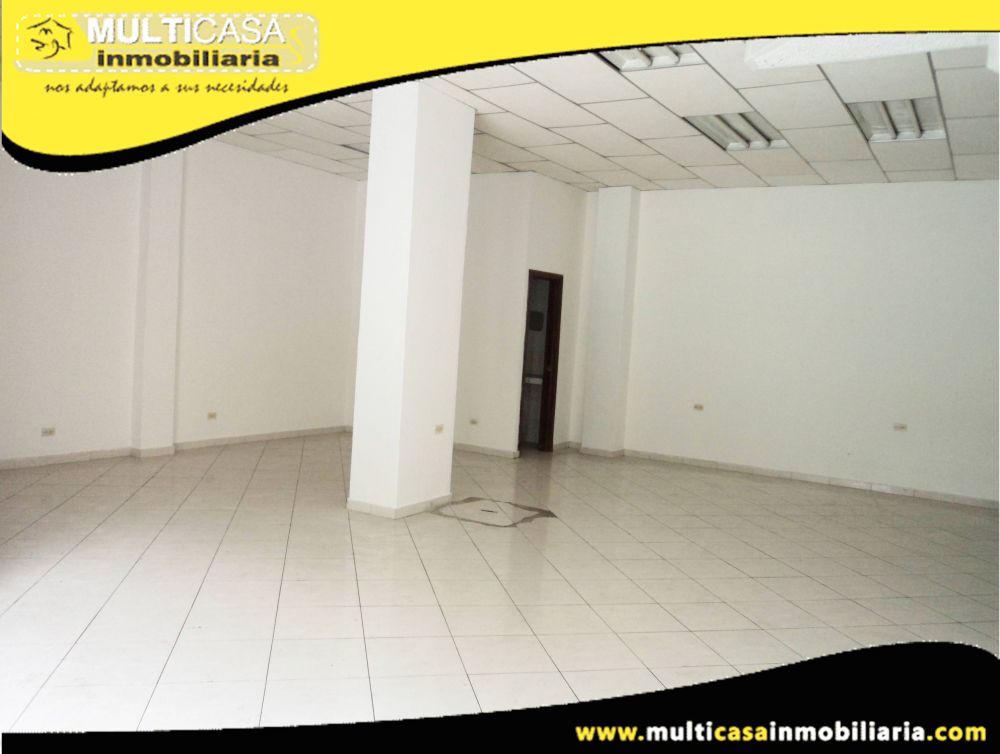 Arriendo hermoso Local con garaje para Tres Vehiculos Sector Av.Primero de Mayo Cuenca-Ecuador