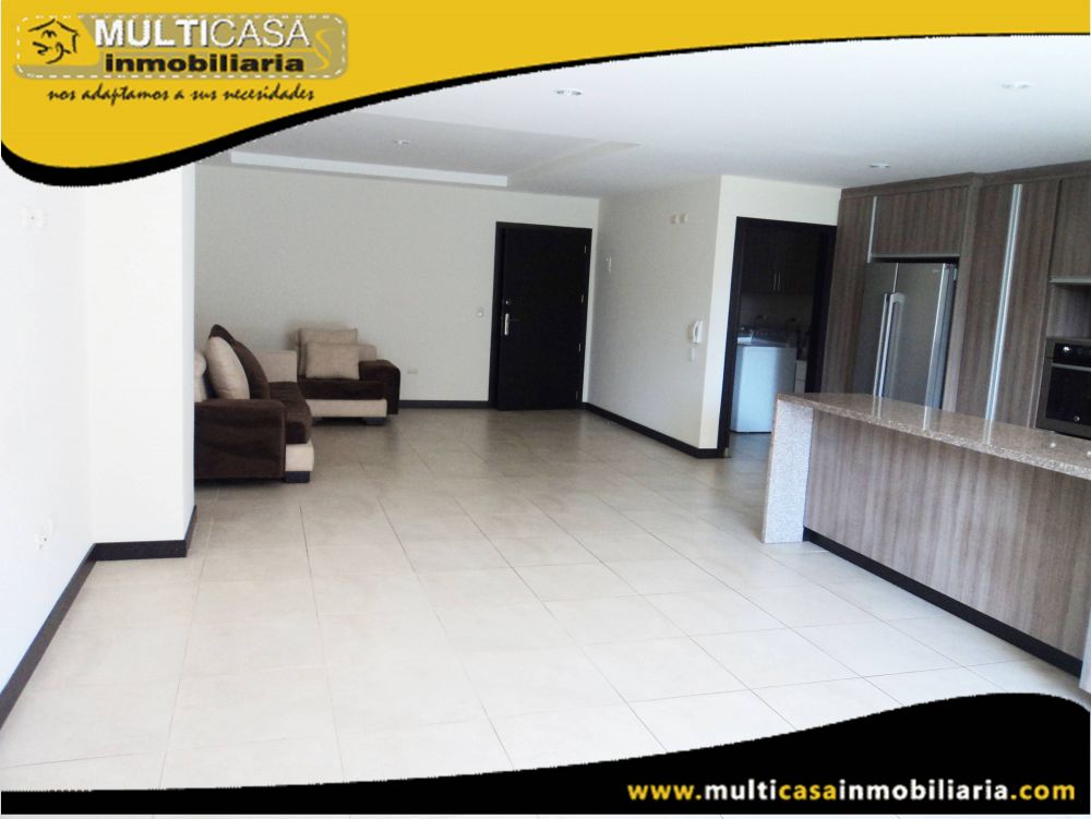 Arriendo de Hermoso Departamento en Edificio de Categoría Sector Primero de Mayo Cuenca-Ecuador