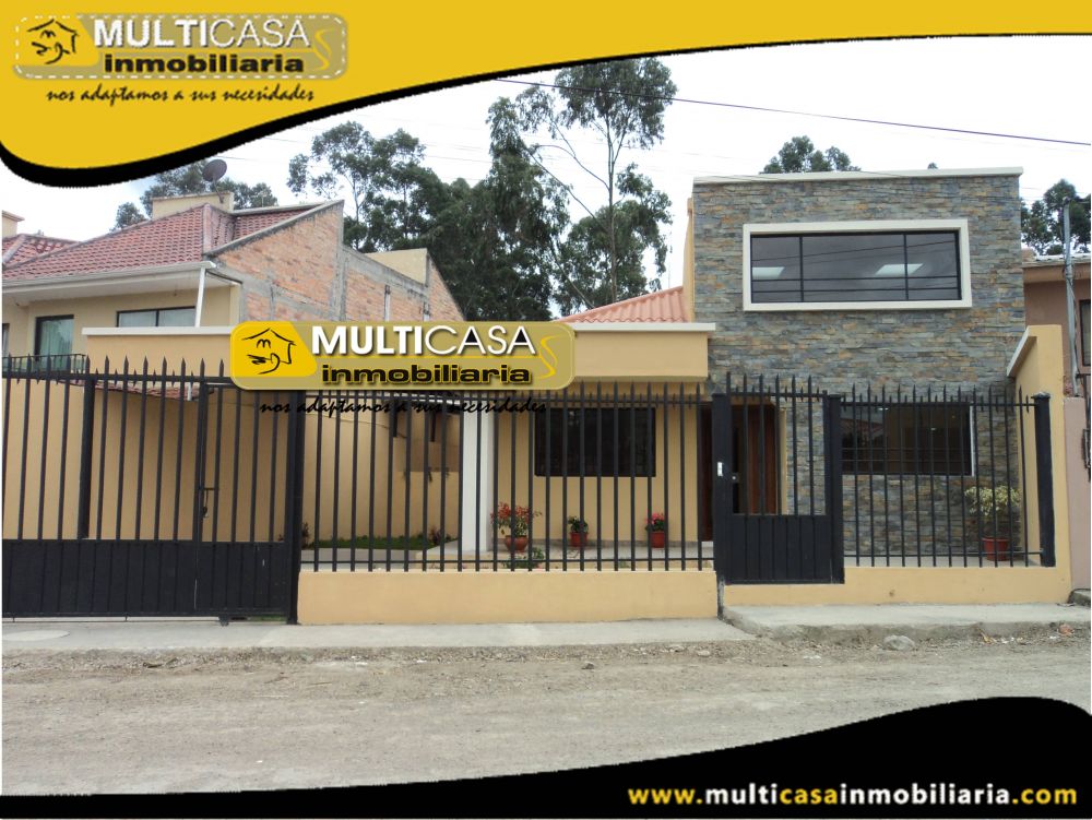 Dos Casas en Una en Venta a Crédito Sector Baños Cuenca-Ecuador