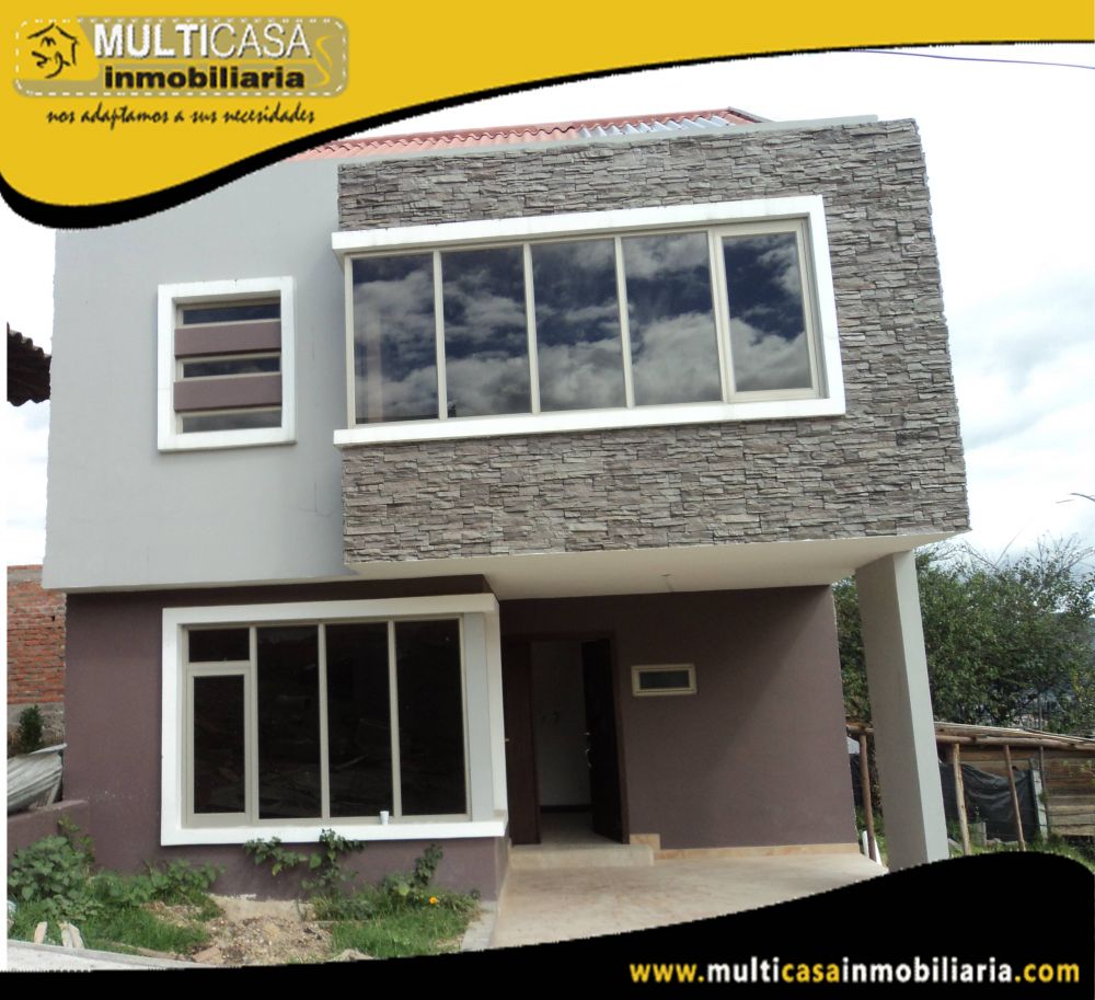 Casa en Venta en Condominio Privado a Crédito Sector Las Pencas Cuenca-Ecuador