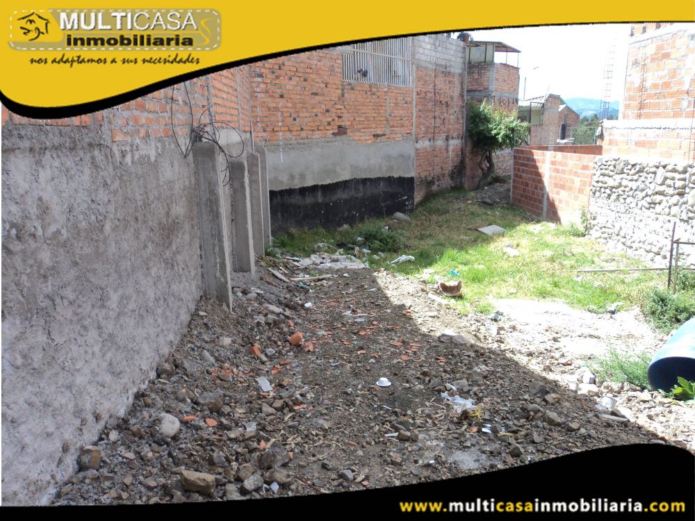 Terreno en Venta Crédito en Urbanización Sector Racar Cuenca-Ecuador