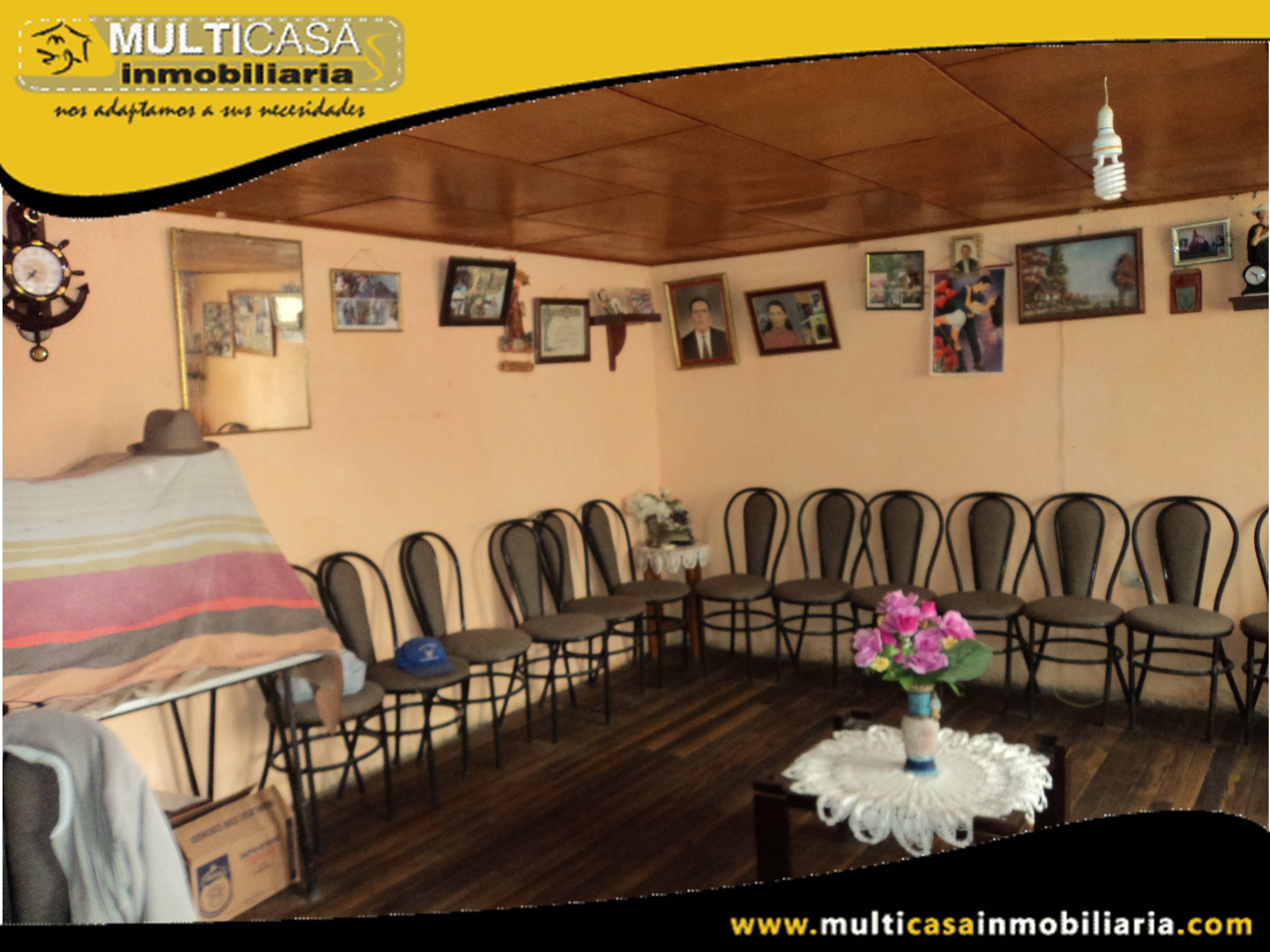 Casa Residencial-Hostal en Venta a Crédito Sector Vía al Valle-Chilcapamba Cuenca-Ecuador