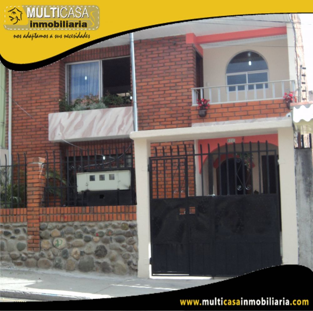 Casa Rentera en Venta a Crédito Sector Gonzalez Suarez Cuenca-Ecuador