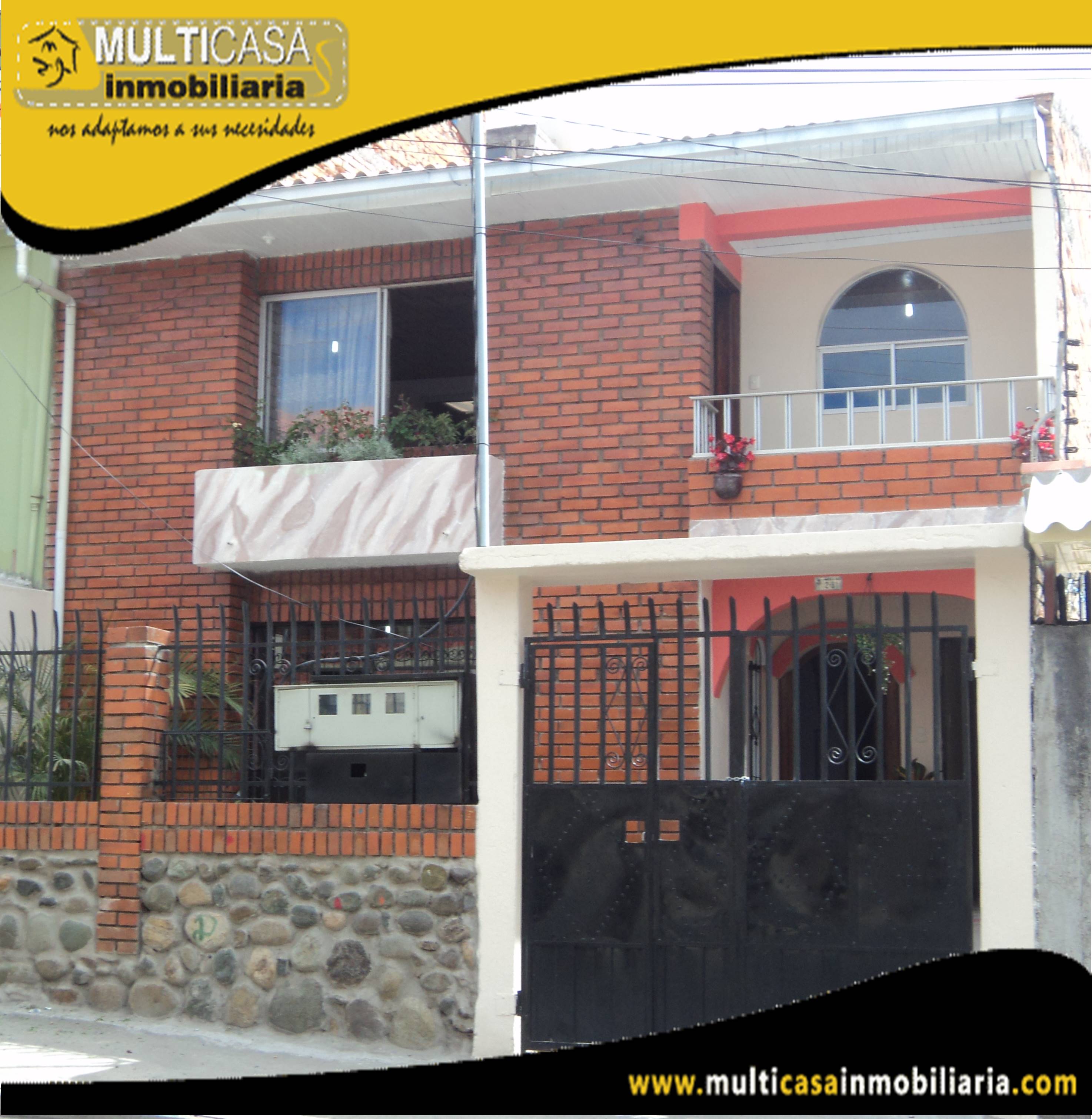 Dos Casas con Dos Departamentos cada Casa en Venta a Crédito Sector Gonzalez Suarez Cuenca-Ecuador