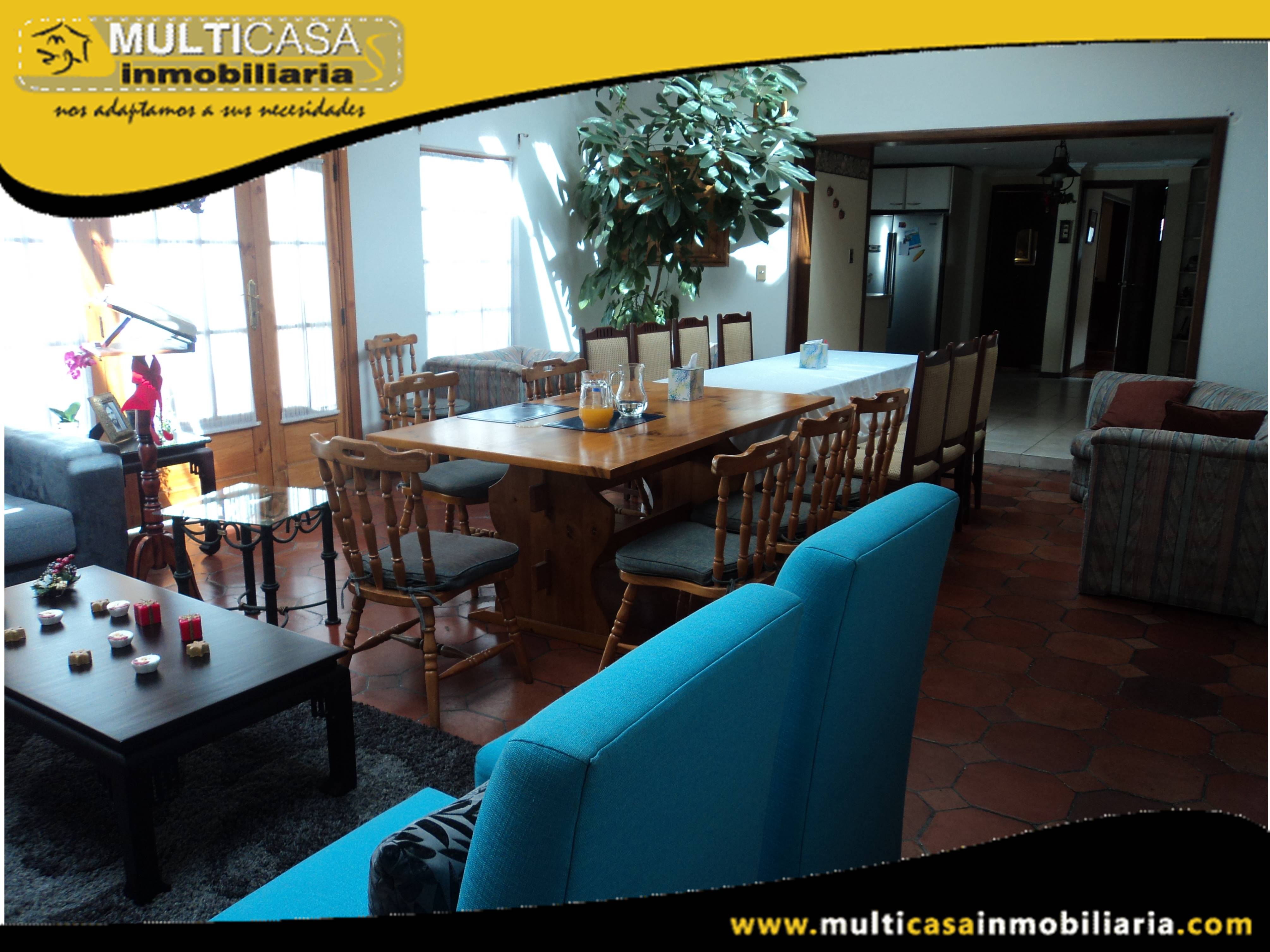 Casa en Venta a Crédito con Mini Suite Sector Remigio Crespo Cuenca-Ecuador