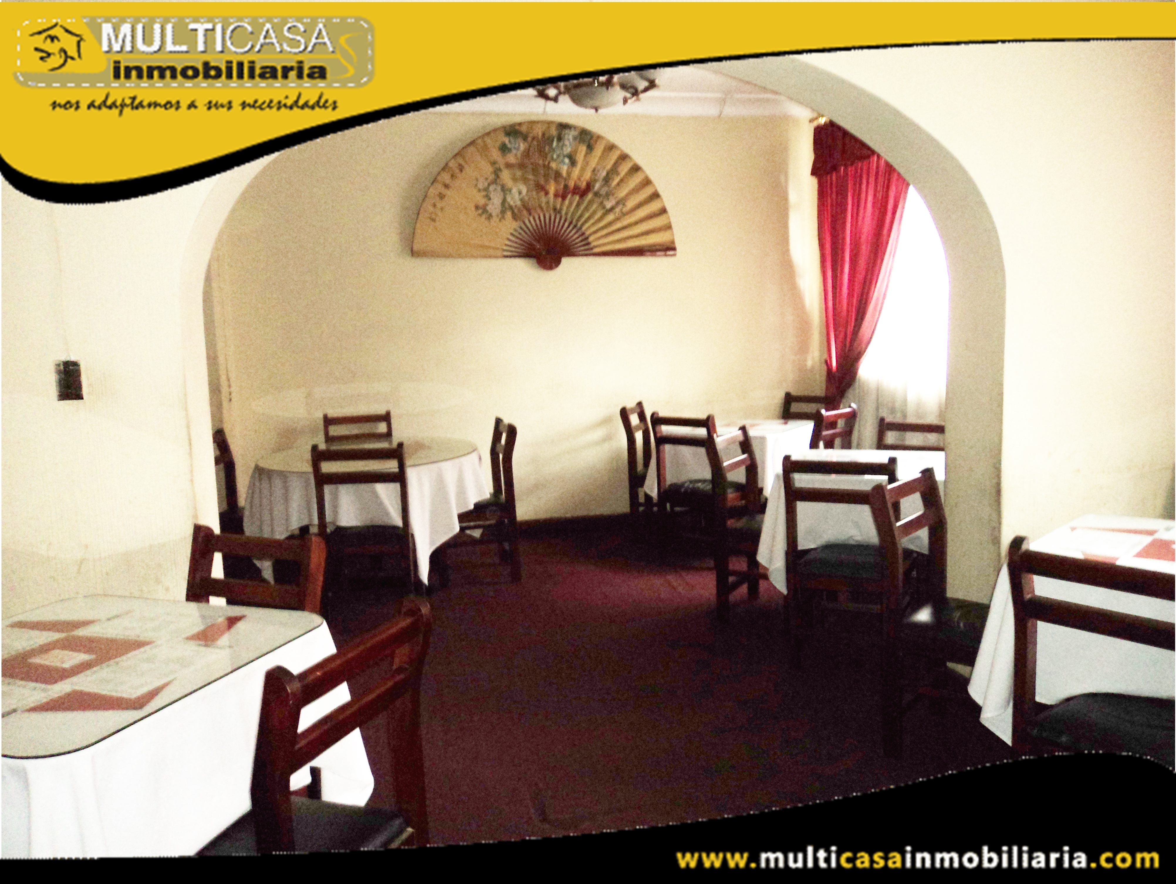 Casa con Local Comercial a Crédito Sector Centro de la Ciudad Cuenca-Ecuador
