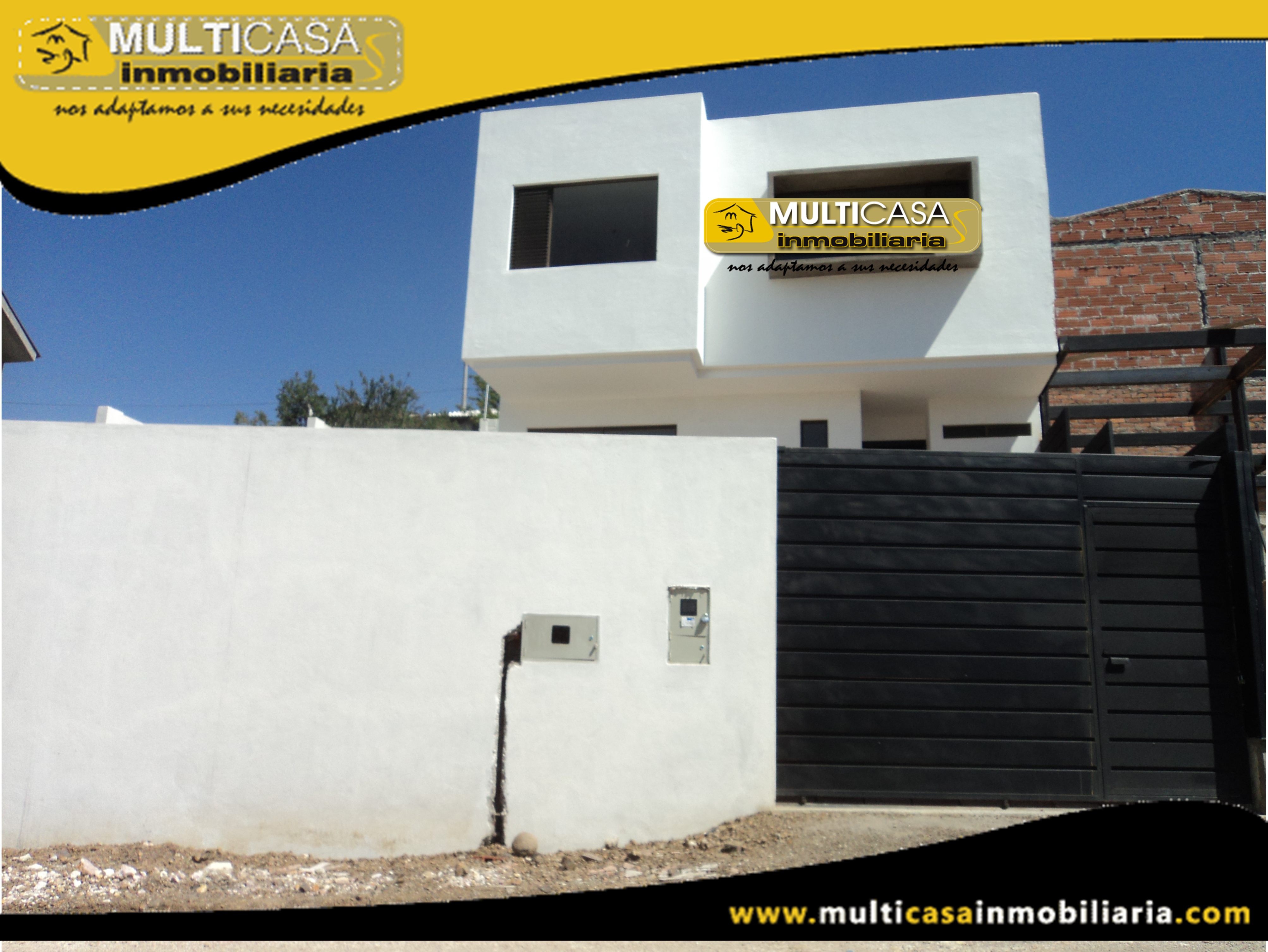 Villa en Venta por estrenar Sector El Tejar Cuenca-Ecuador