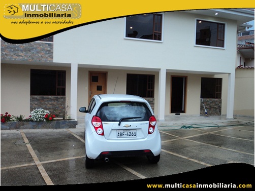 Casa Rentera en Venta a Crédito Sector Colegio La Salle Cuenca-Ecuador