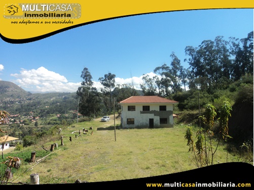 Casa con Terreno en Venta a Crédito Sector Challuabamba Cuenca-Ecuador