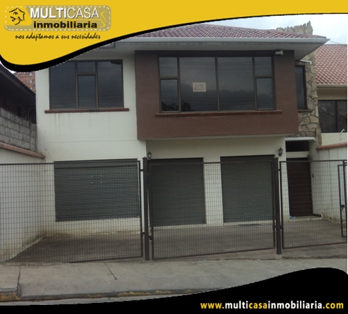 Casa Comercial en Venta con Local a Crédito Sector Racar Cuenca-Ecuador