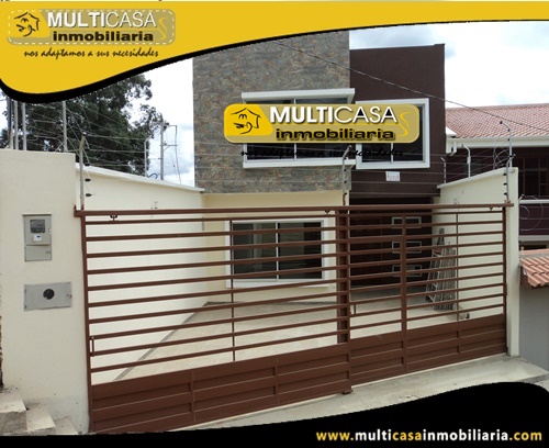 Casa en Venta a Crédito Sector Control Sur Cuenca-Ecuador
