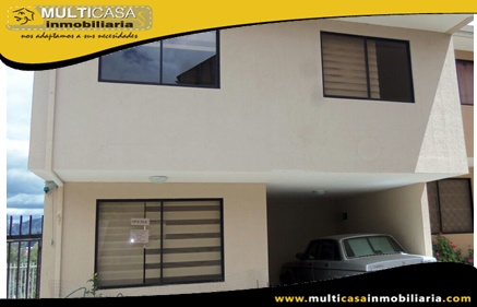Casa en Venta a Crédito en Condominio Privado Sector El Tejar Cuenca-Ecuador