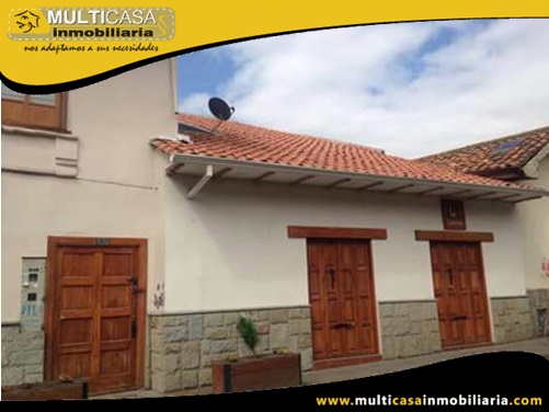 Casa Comercial en Venta a Crédito  Sector Centro de la Ciudad Cuenca-Ecuador