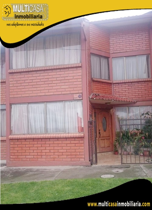 Casa en Venta a Crédito en Ciudadela Privada Sector los Cerezos Cuenca - Ecuador