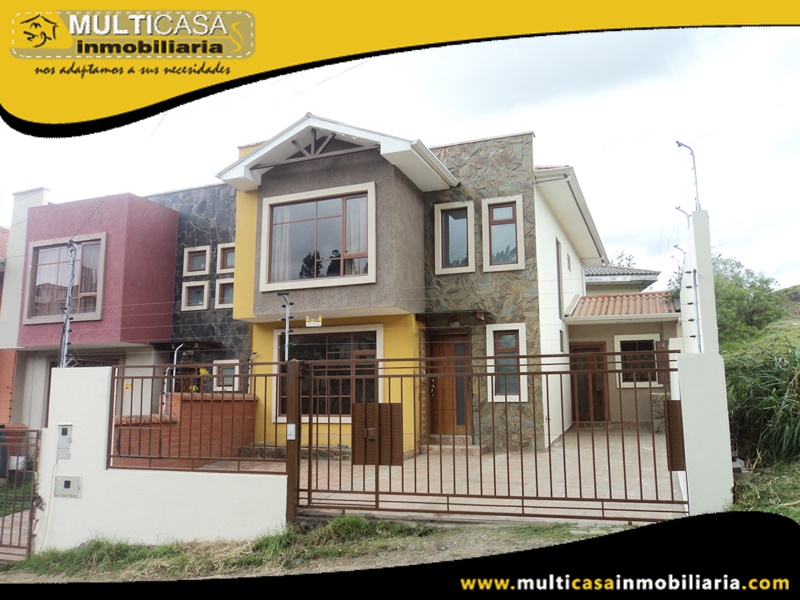 Casa en Venta a Crédito Sector El Tejar- Cuenca Ecuador
