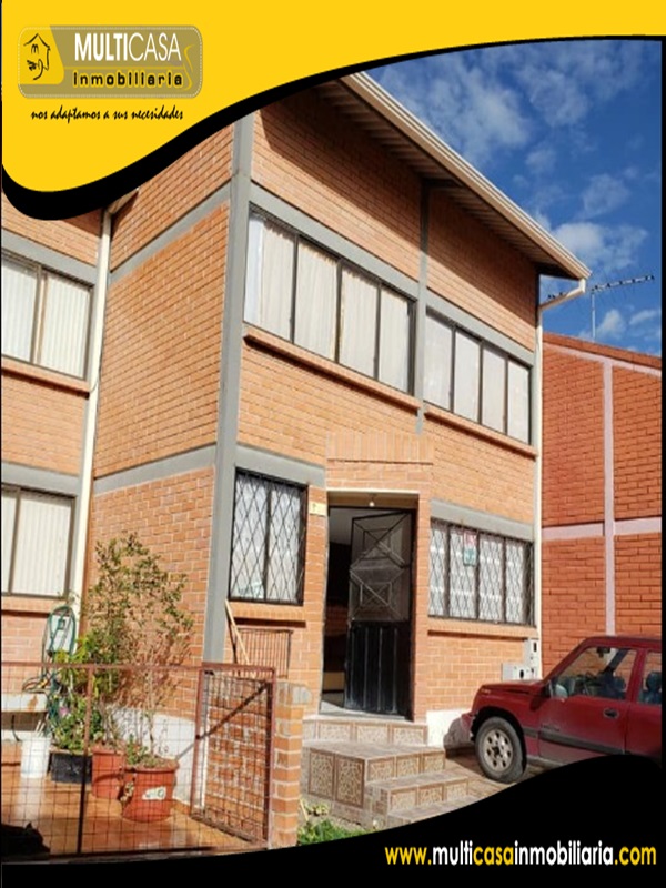 Casa en Venta a Credito en Urbanización los Nogales Sector Machangara Cuenca -Ecuador