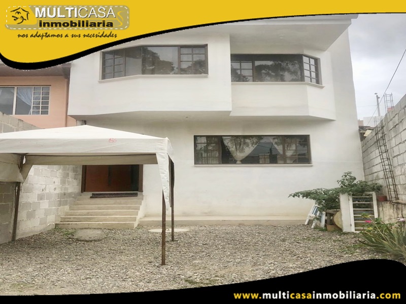 Casa por Terminar en Venta a Crédito Sector Miraflores Cuenca-Ecuador