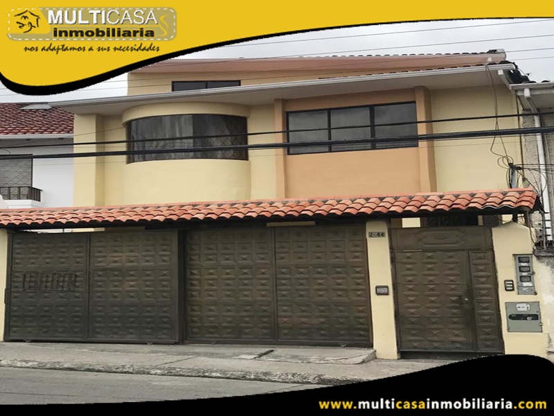 Casa de Cuatro departamentos en Venta a Crédito Sector Huayna-Capac Cuenca-Ecuador
