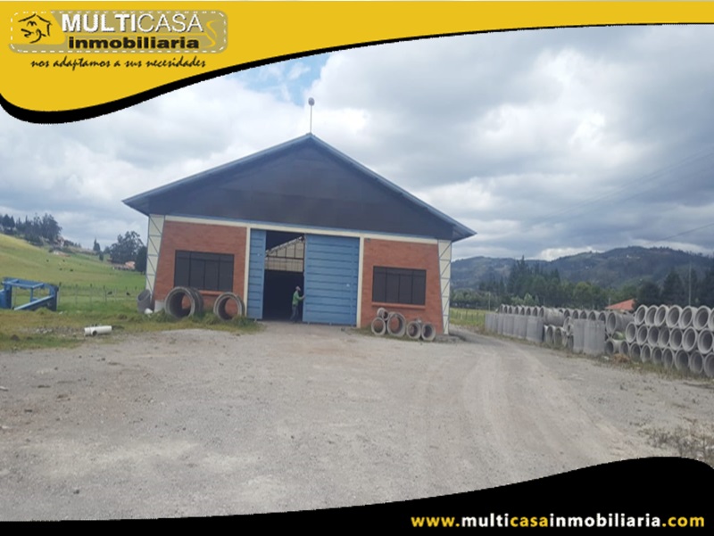 Nave Industrial en Venta a Crédito Sector Cumbe-Ecuador