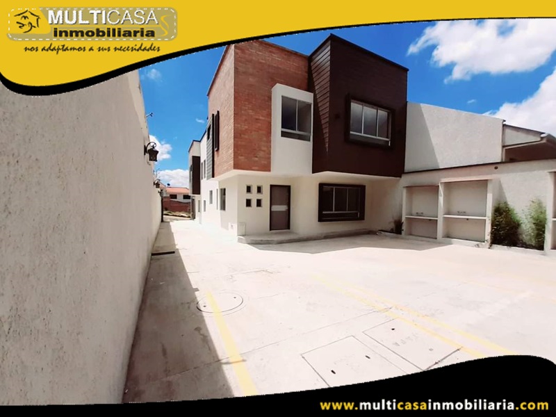 Casa en Condominio Privado en Venta a Crédito Sector El Cebollar Cuenca-Ecuador
