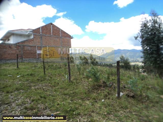 Sitio en Venta a crédito semiplano sector Misicata Cuenca - Ecuador  