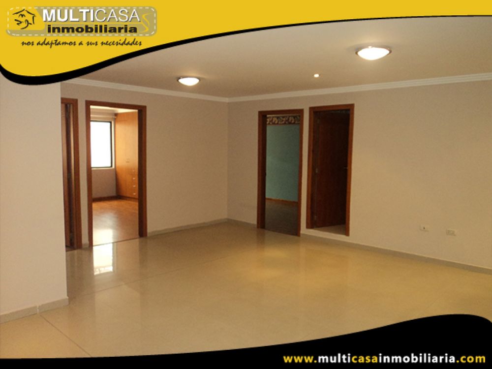 Departamento en Venta a Crédito de Lujo Sector Don Bosco Cuenca - Ecuador  